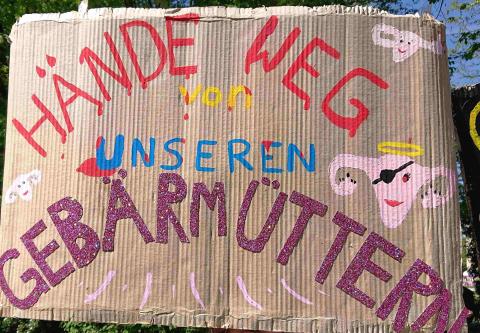 Protestplakat